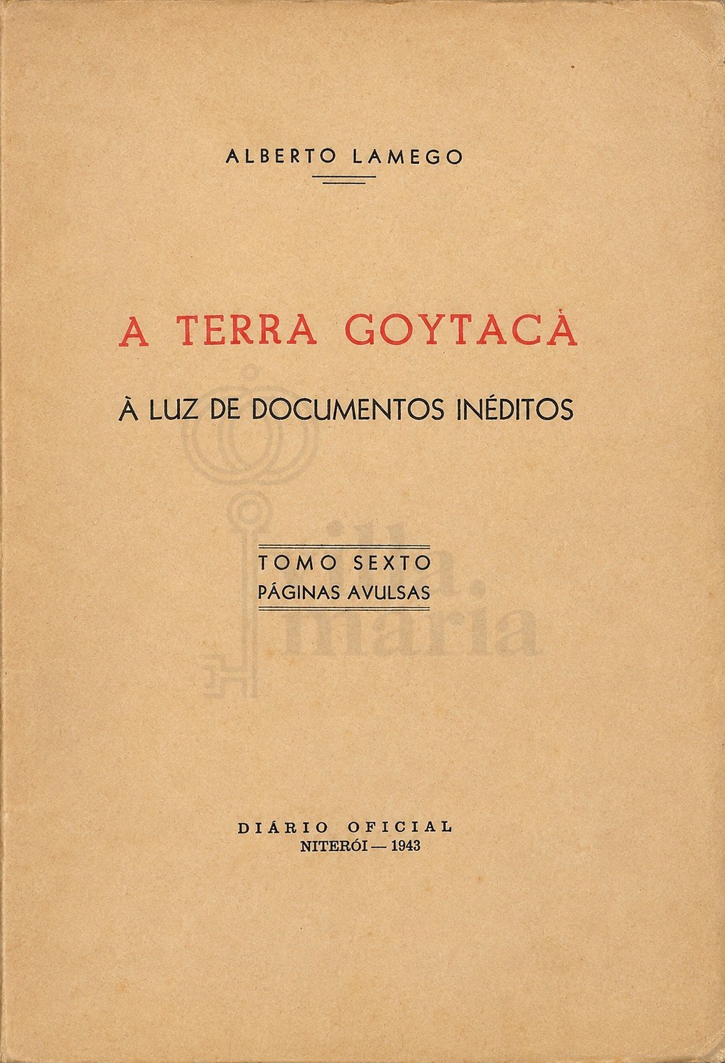 Capa da obra