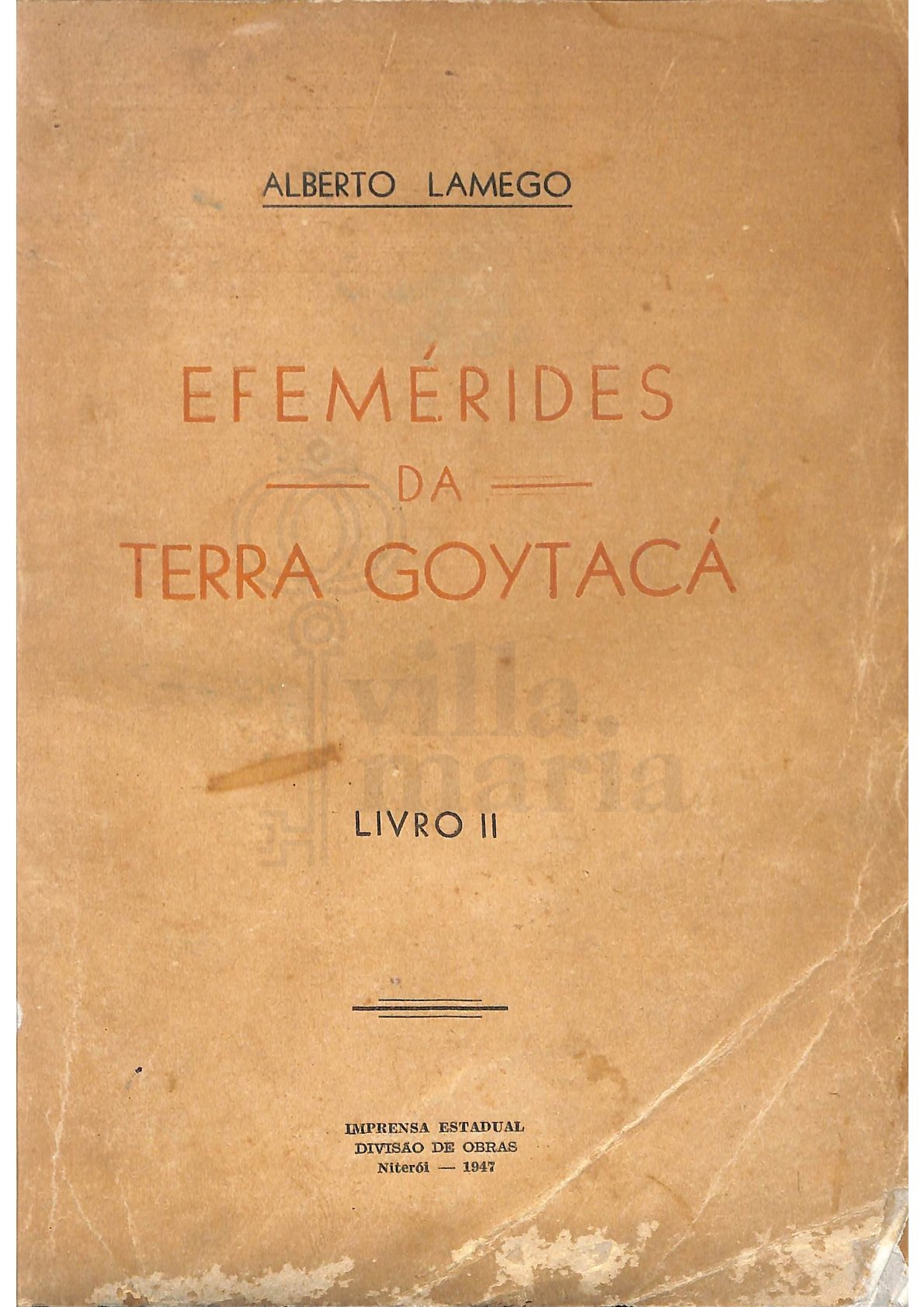 Capa da obra