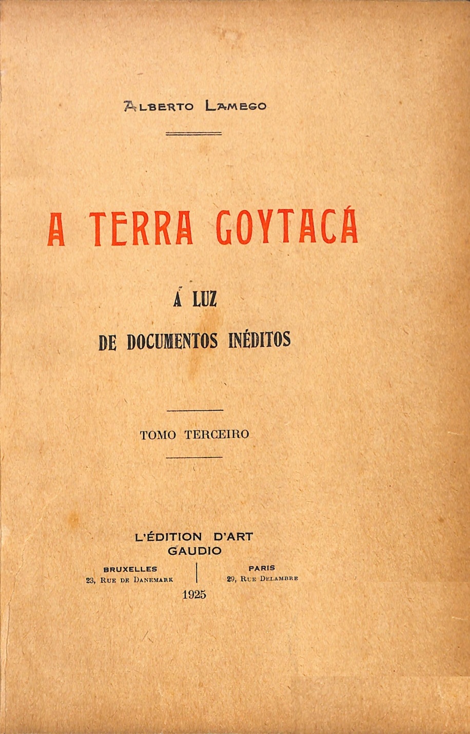 Capa da obra