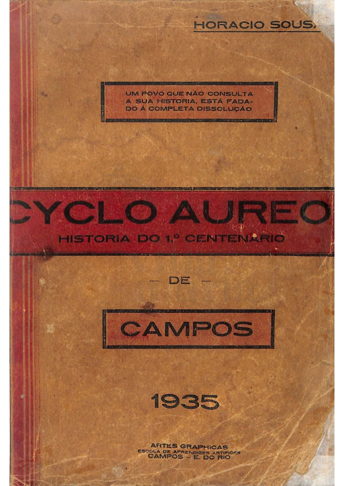 Capa da obra